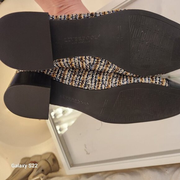 LIVERPOOL LA Lapis Leather Irvine Low Heels. NIB. Size 8.5 - Picture 8 of 10